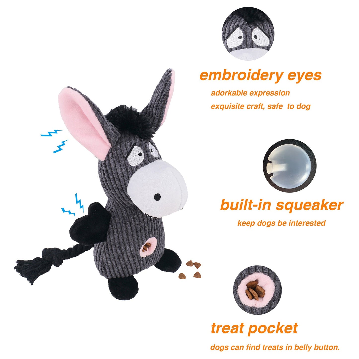 Fanyil™ ChewLine Donkey Toy