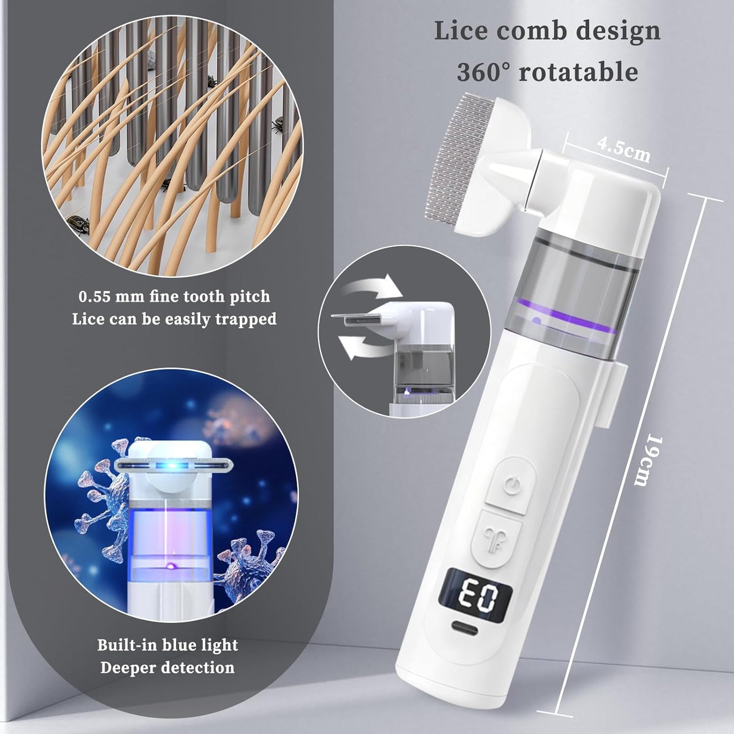 Fanyil™ Wireless Electric Lice & Flea Comb