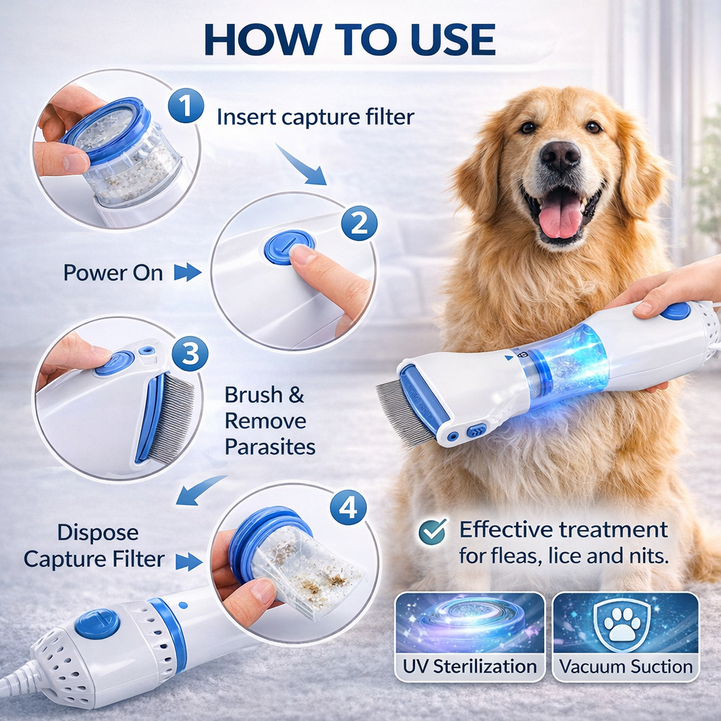 Fanyil™ Vacuum lice/flea/tick Remover