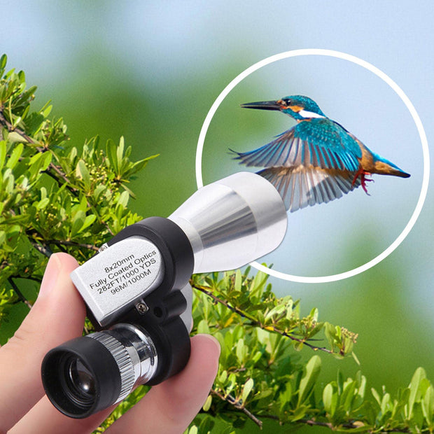 Mini Monocular Scope High-definition Low-light Night Vision - Keilini