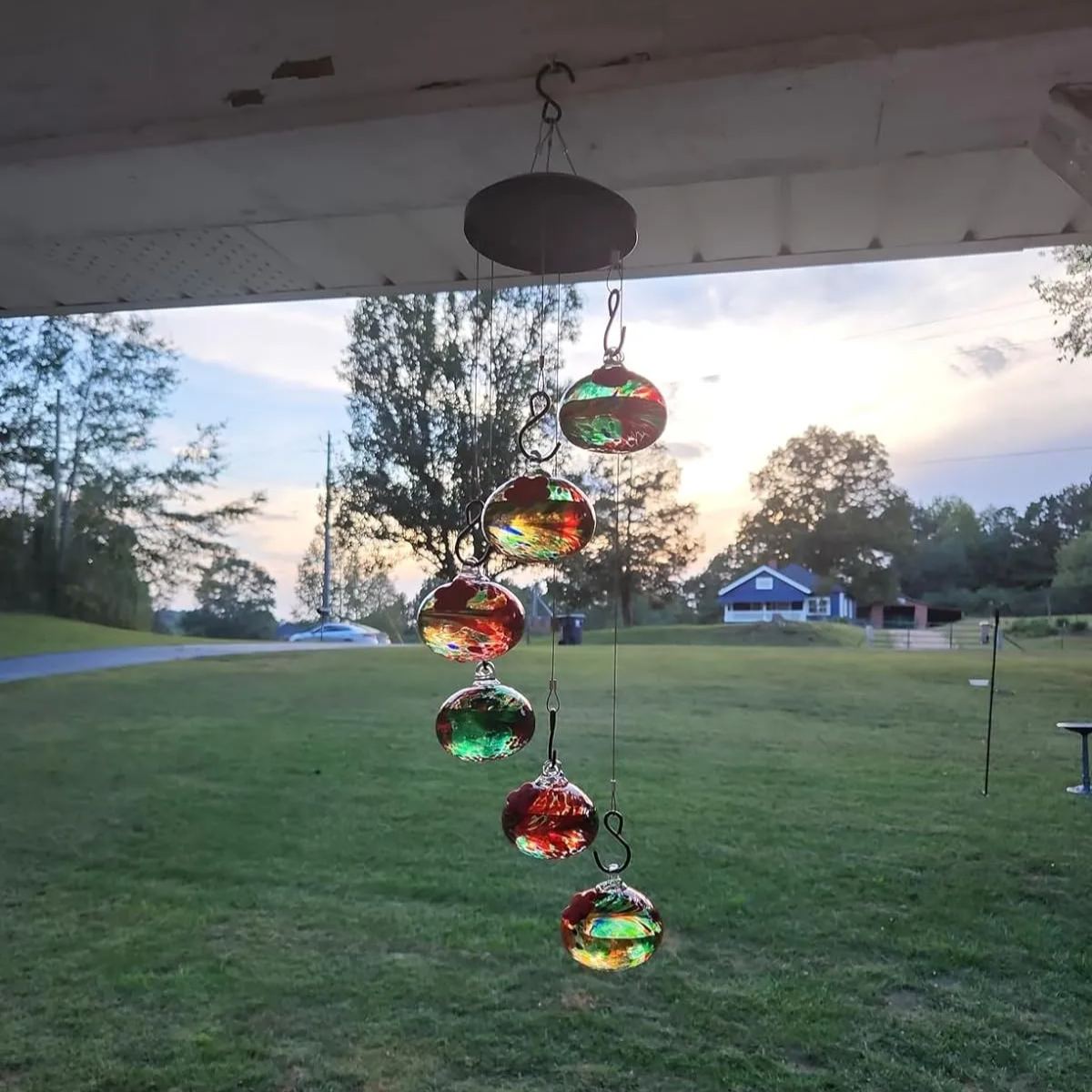 Fanyil Wind Chime Hummingbird Feeder