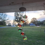 Shirem Wind Chime Hummingbird Feeder